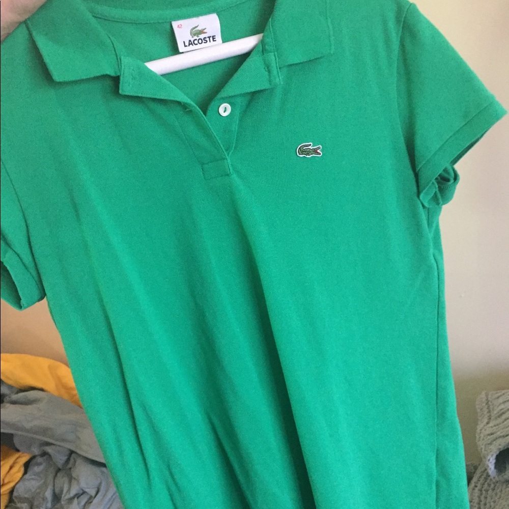Lacoste Women's Green Polo